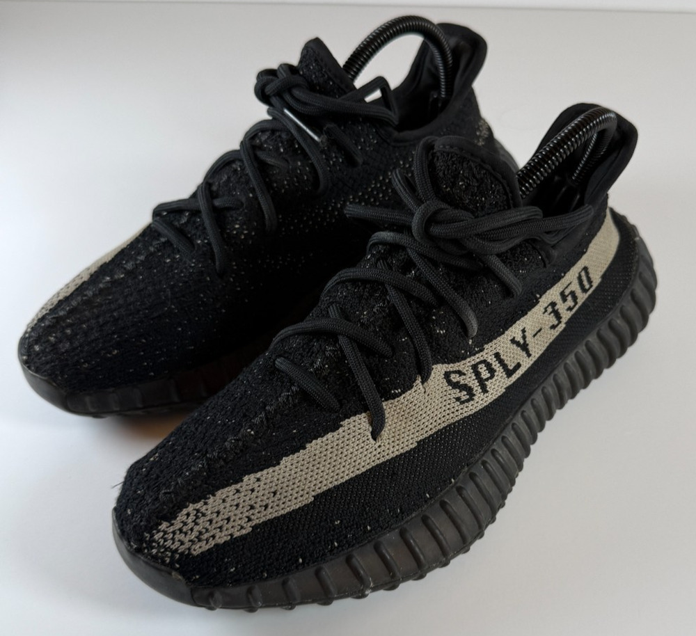 adidas Yeezy Boost 350 V2 Oreo BY1604 Black White Men's Size 7 Sneakers
